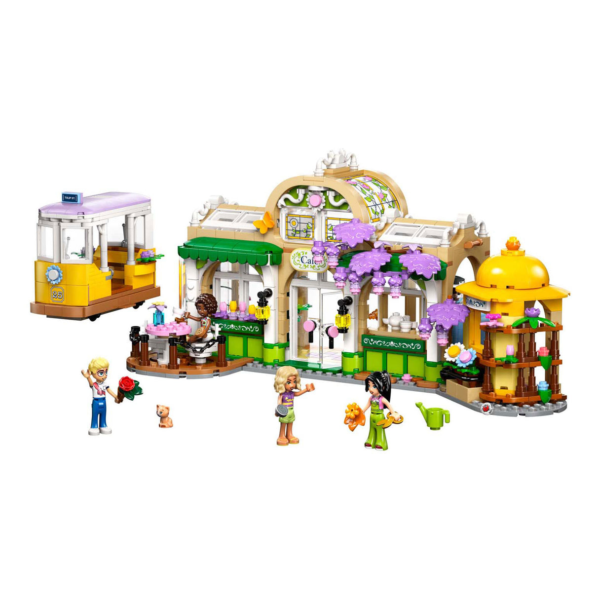 Lego Friends 42671 Pflanzencafé und Blumenladen