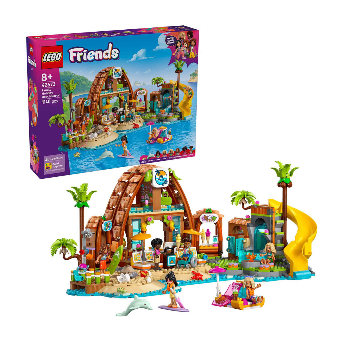 Lego Friends 42673 Familienferien-Strandresort