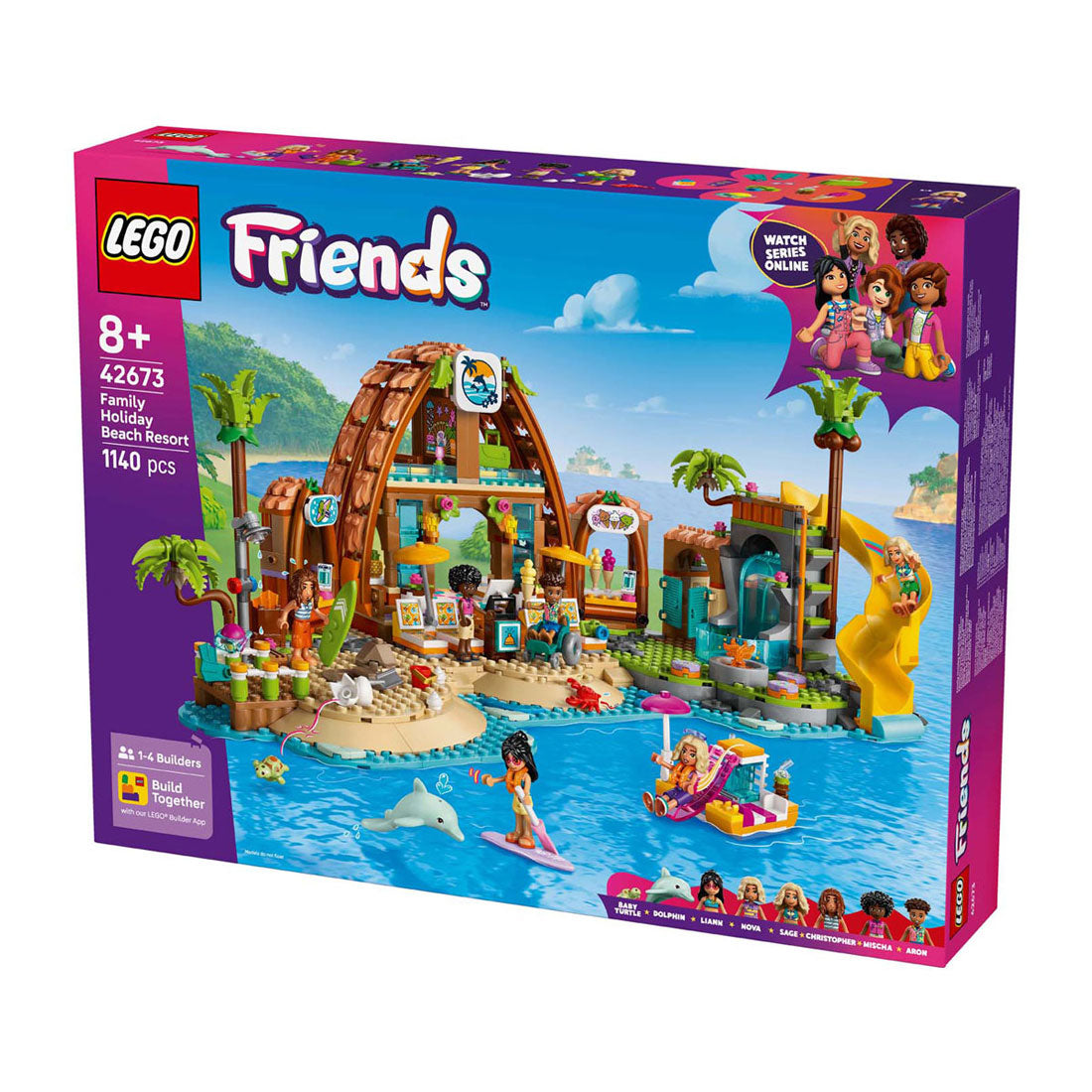 Lego Friends 42673 Familienferien-Strandresort