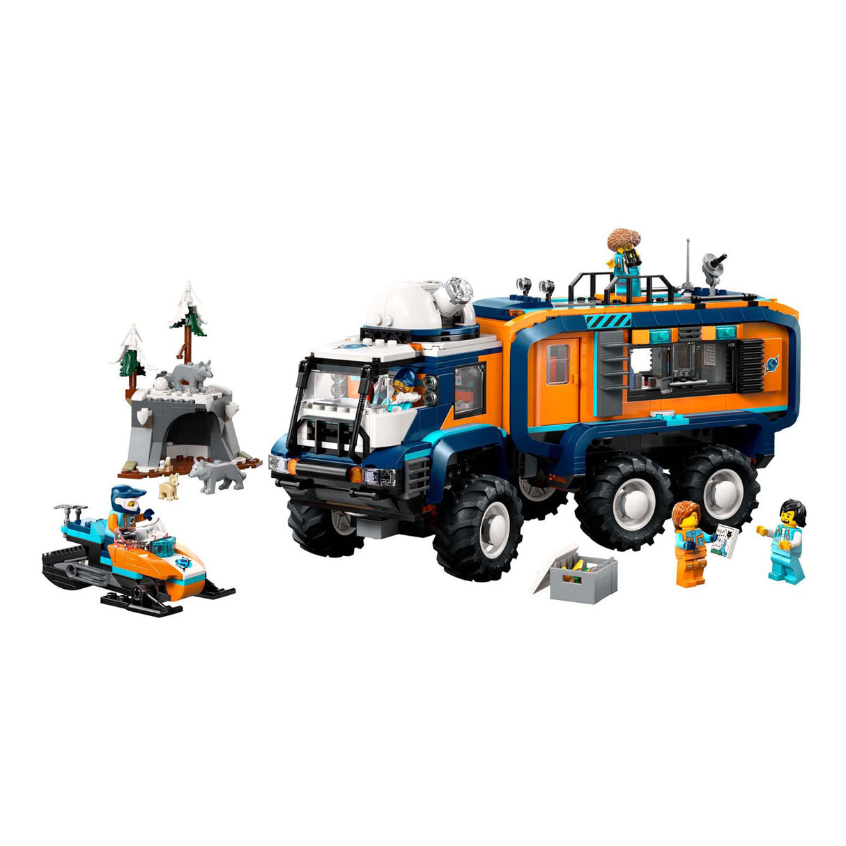 Lego 60471 Stadterkundungs-Laborwagen am Nordpol