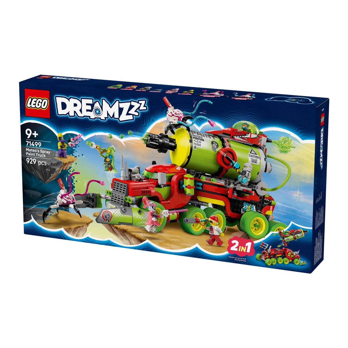 Lego® dreamzzz™ Mateos Spraydosen-LKW-Spielzeug – 71499
