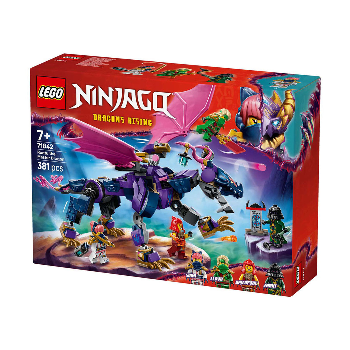 Lego 71842 Ninjago Rontu, der Meisterdrache