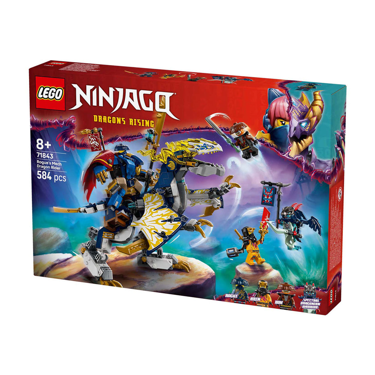 Lego Ninjago 71843 Schurken-Mech-Drachenreiter