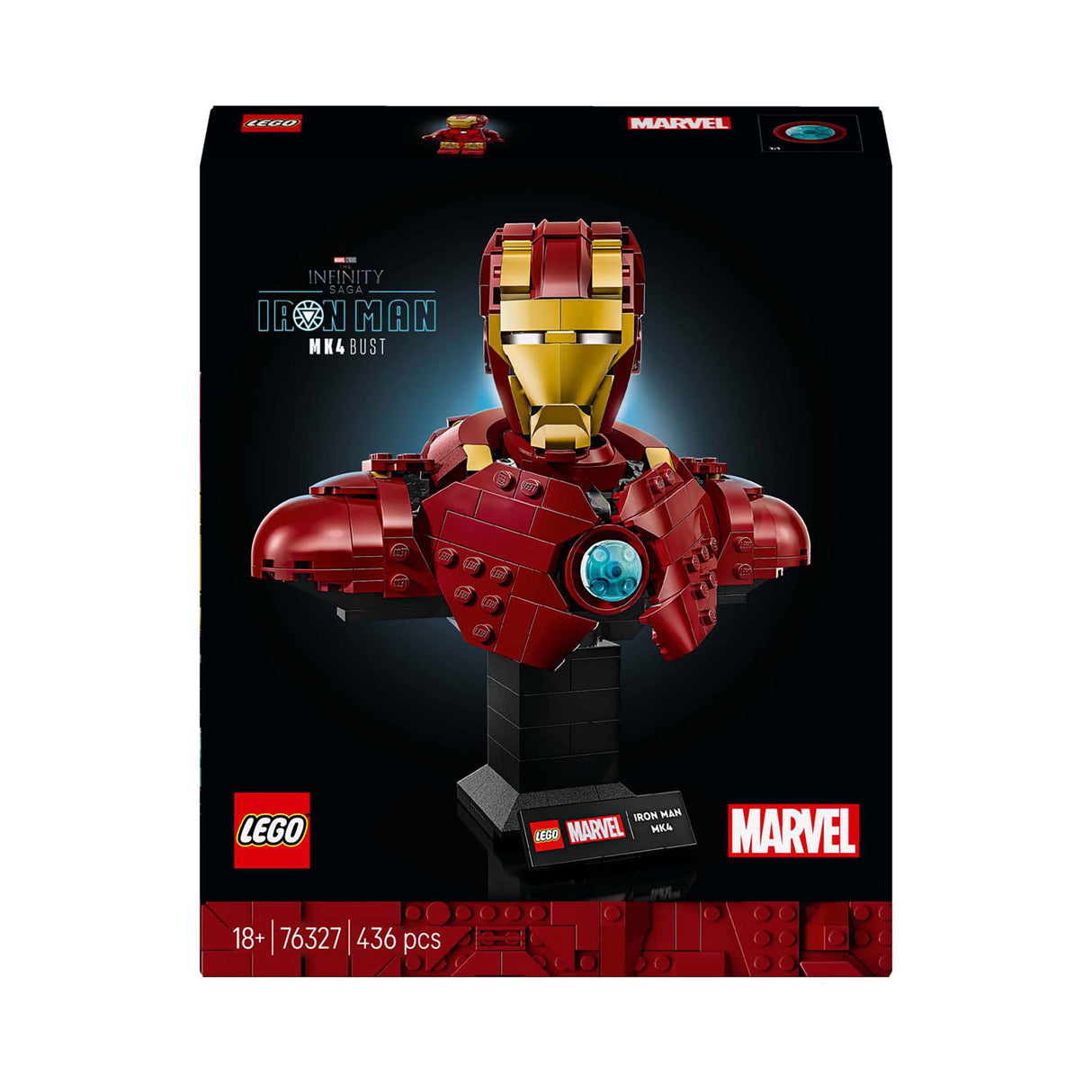 Lego Superhelden Marvel 76327 Iron Man MK4 Büste