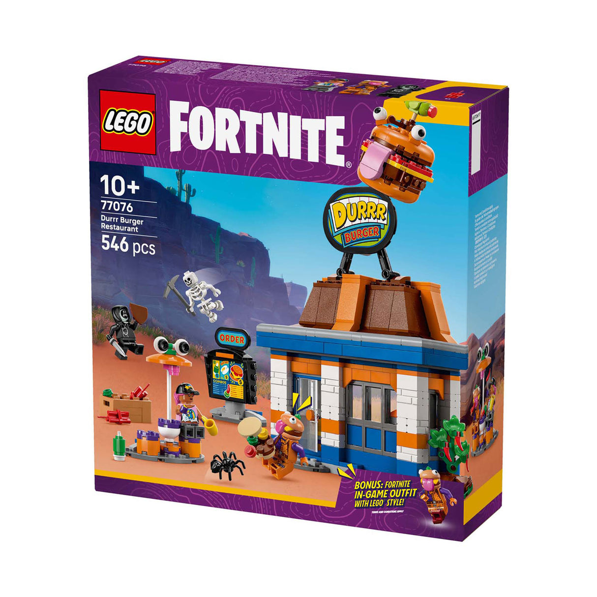 Lego® Fortnite® Durrr Burger Restaurant – 77076
