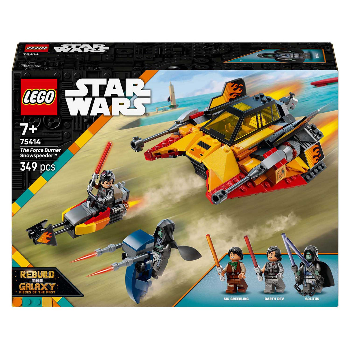 Lego Star Wars 75414 Der Force-Brenner-Snowspeeder