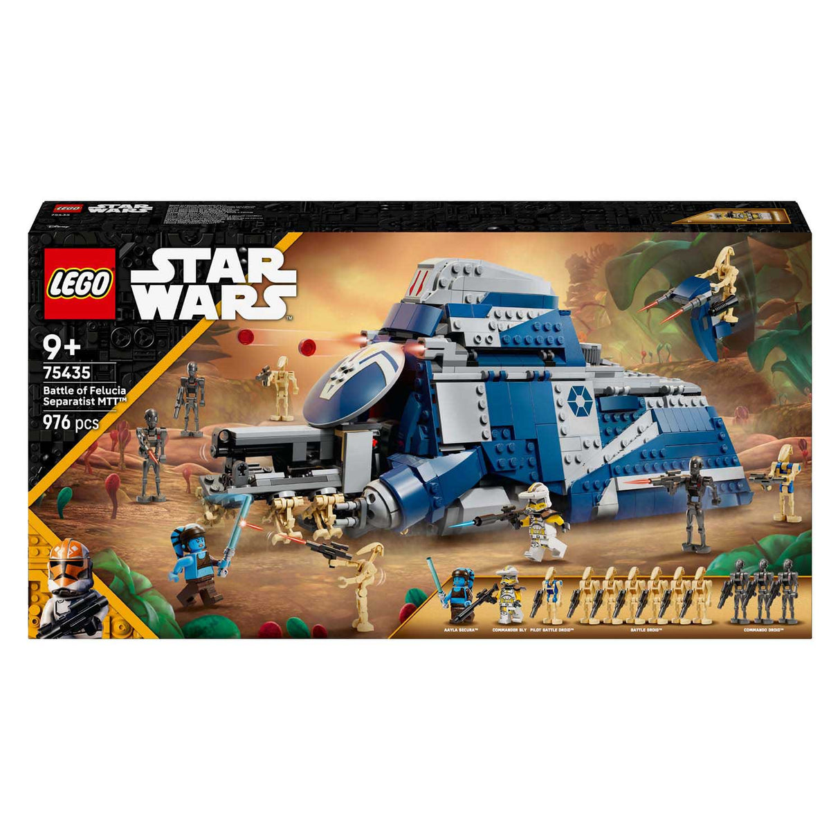 Lego Star Wars 75435 Schlacht am Felucia-Separatistenberg