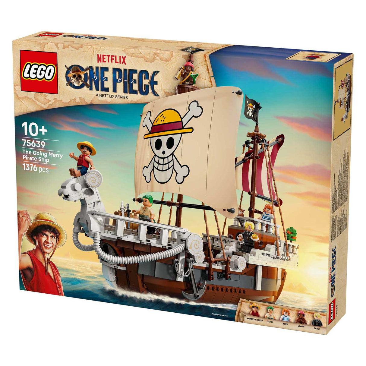 Lego® One Piece Das Piratenschiff wird fröhlich Bauset – 75639