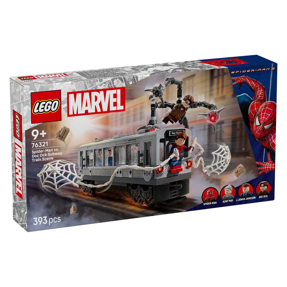 Lego® Marvel Spider-Man vs. Doc Ock U-Bahn-Szene – 76321