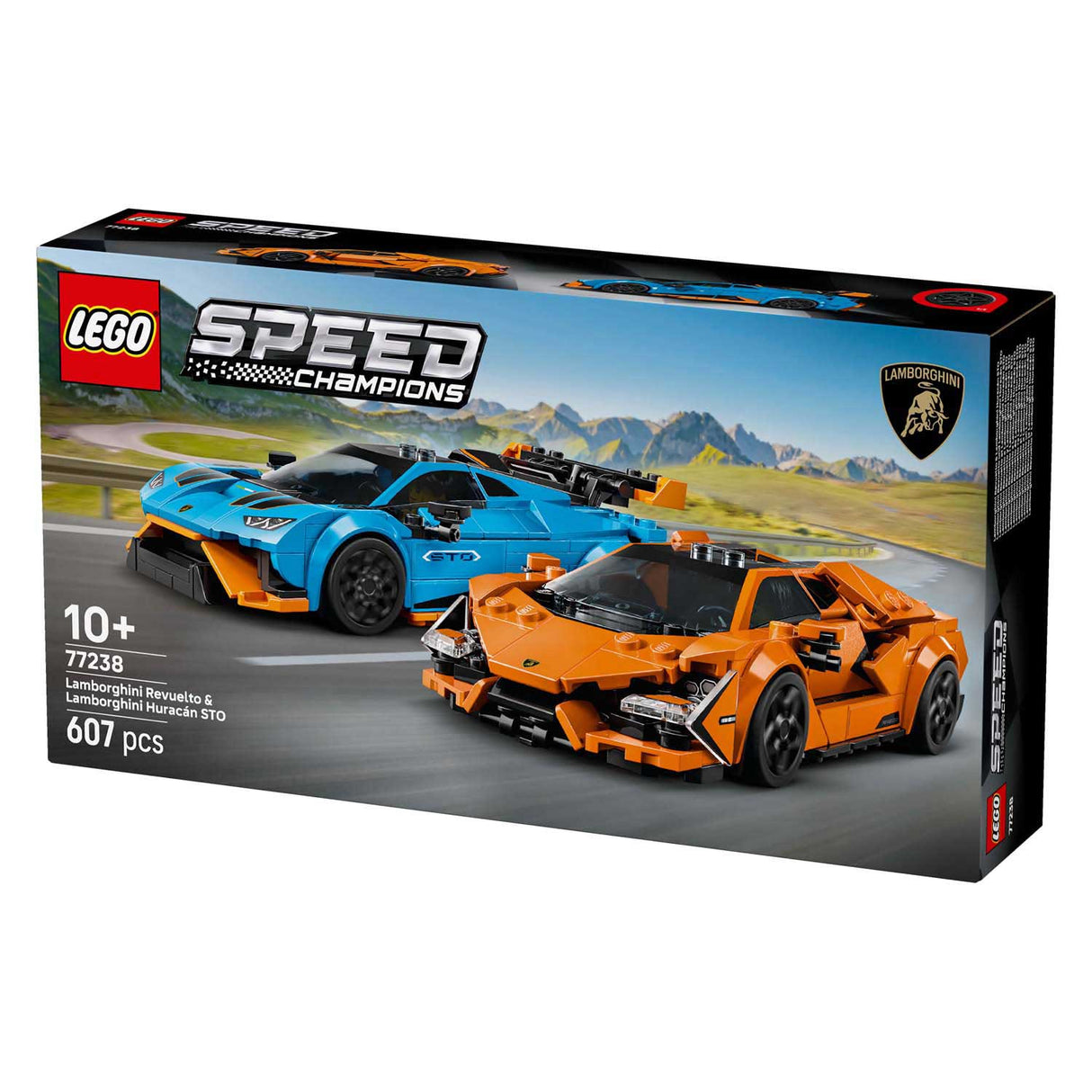 Lego® Speed Champions Lamborghini Revuelto und Huracán Sto – 77238
