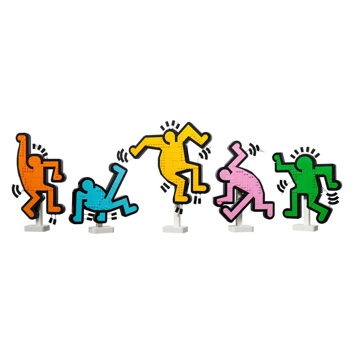 Lego 31216 Art Keith Haring – tanzende Figuren