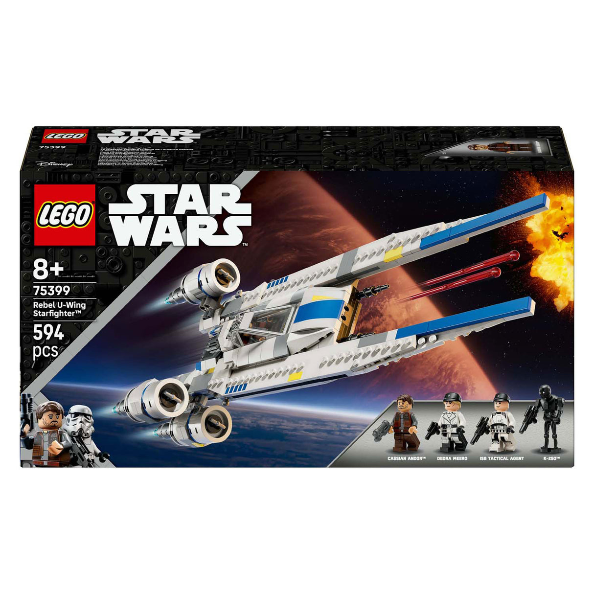 Lego® Star Wars: Andor™ Rebel U-Wing Starfighter™ – 75399
