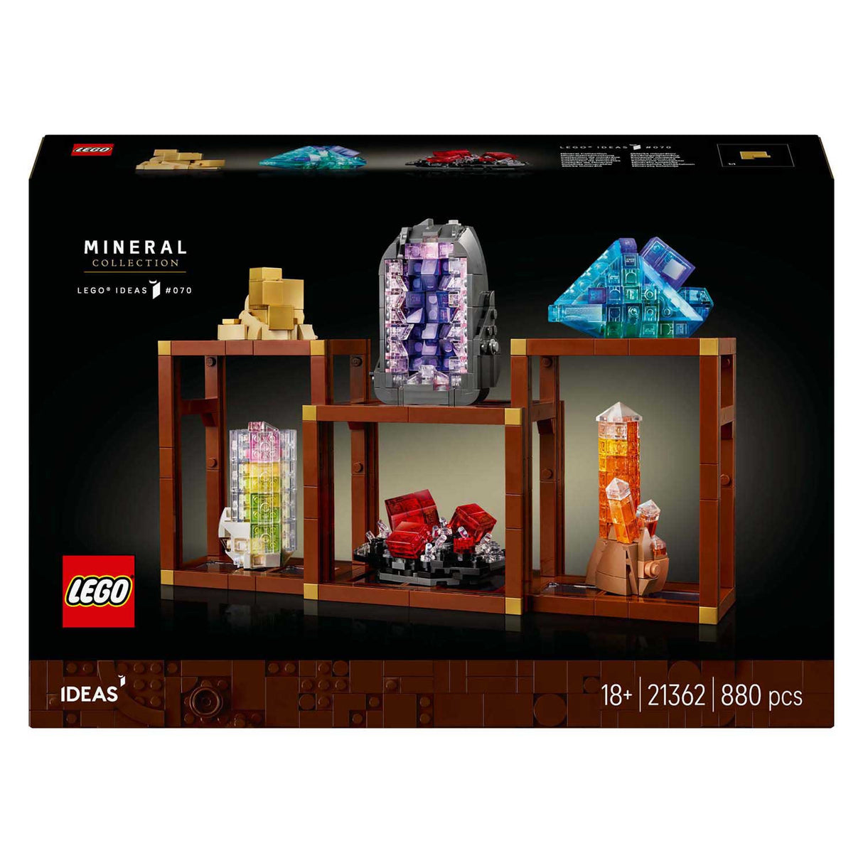 Lego Ideas Mineralien-Sammelset – 21362