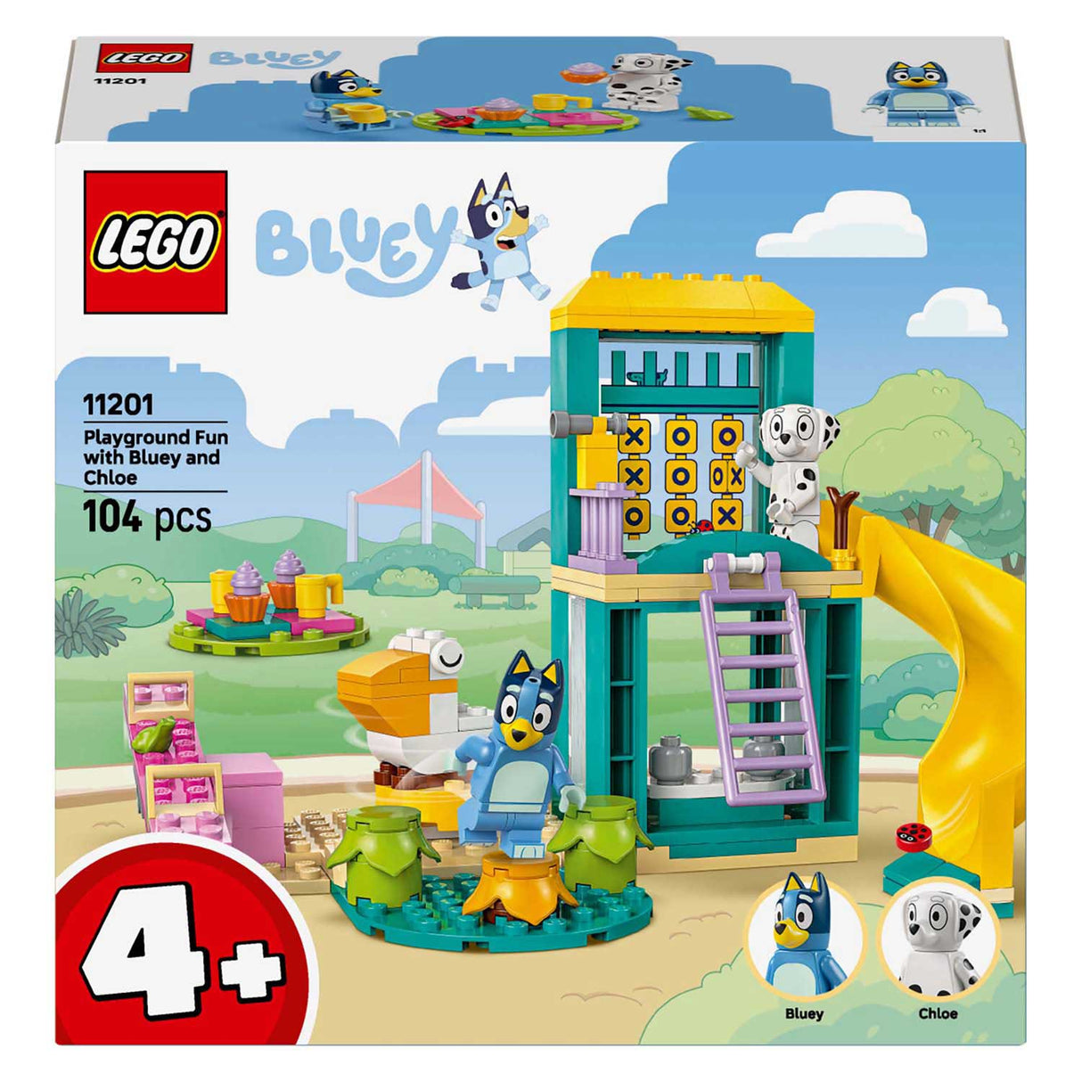 Lego 11201 Bluey und Chloe auf dem Spielplatz | 2 Stk