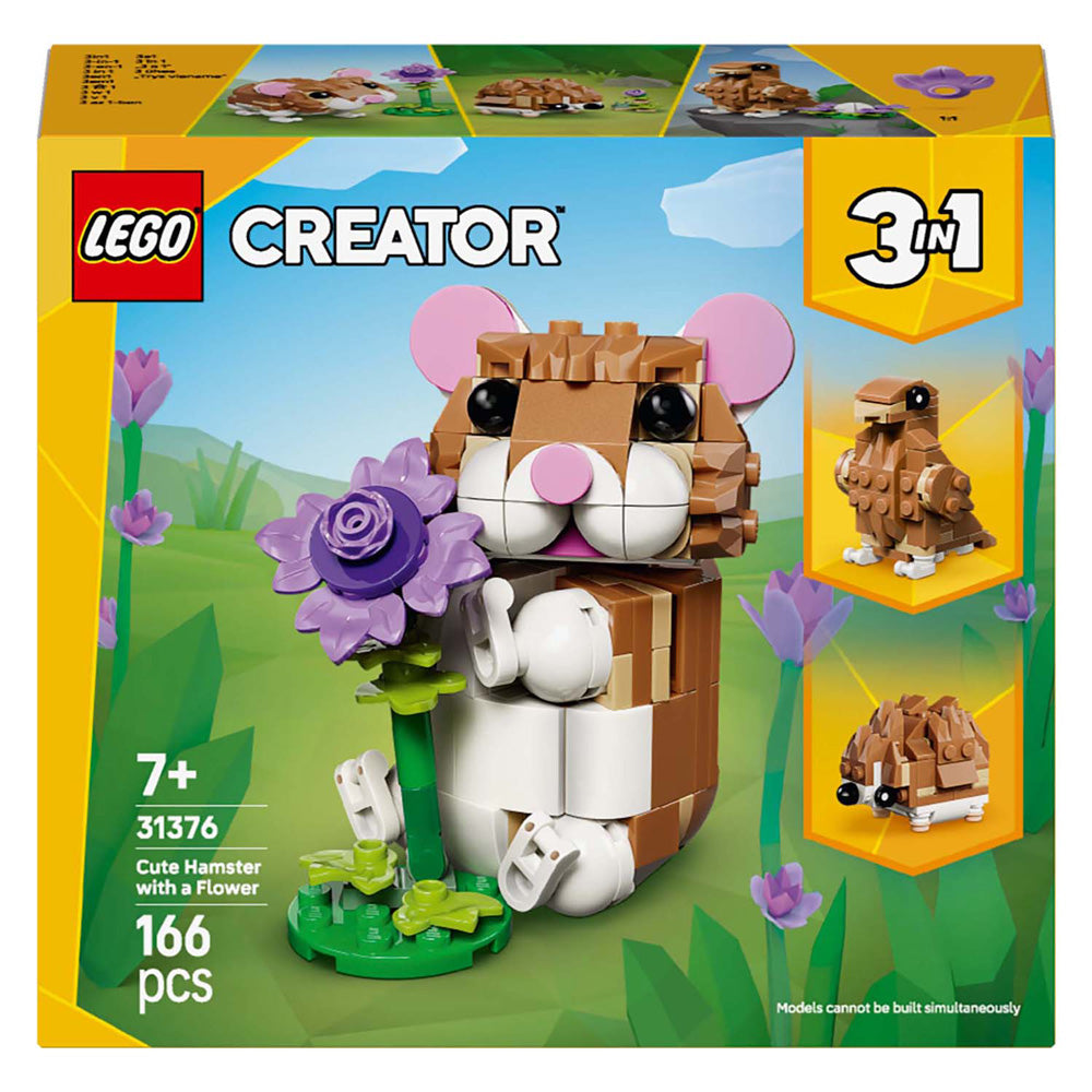 Lego Creator 31376 süßer Hamster mit Blume