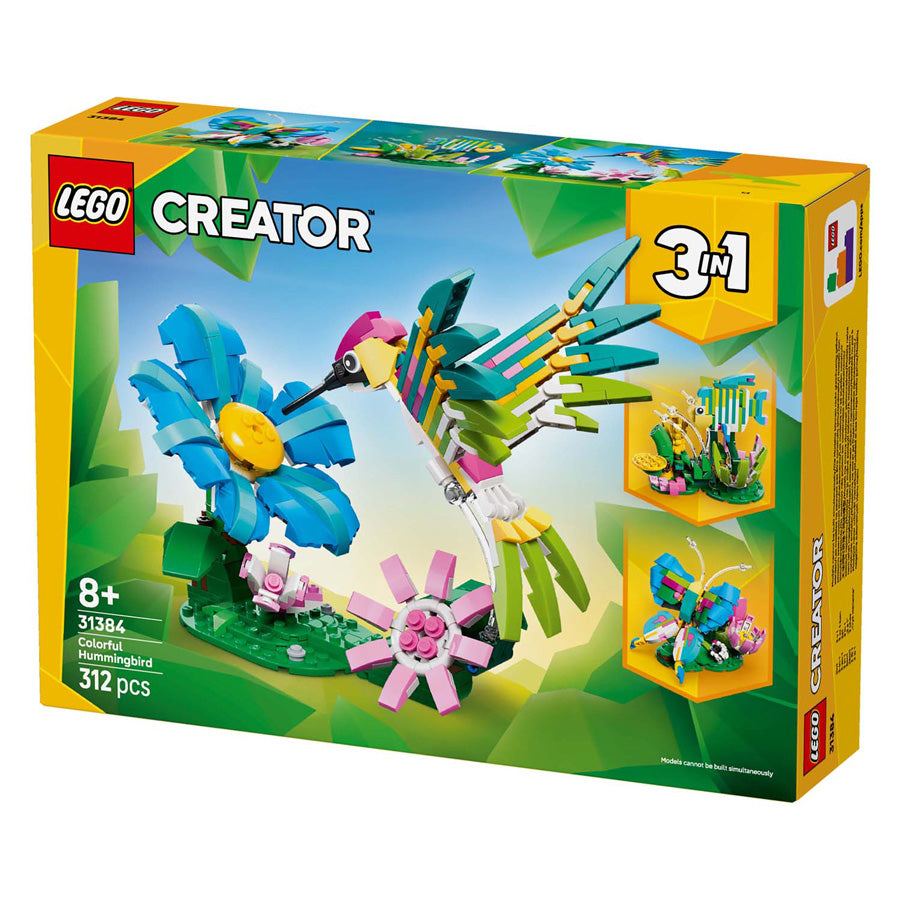 Lego® Creator 3in1 Wildtiere: Bunter Kolibri – 31384