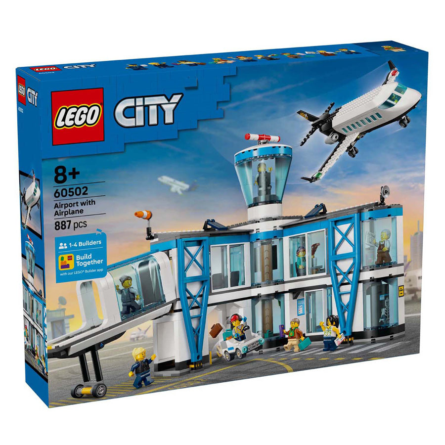 Lego My City 60502 Flughafen mit Flugzeug