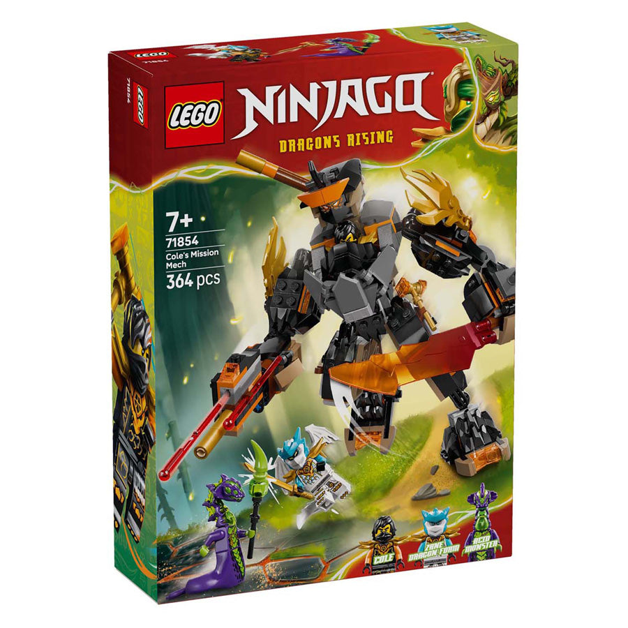 Lego Ninjago 71854 Coles Missionsmech und Drache Zane