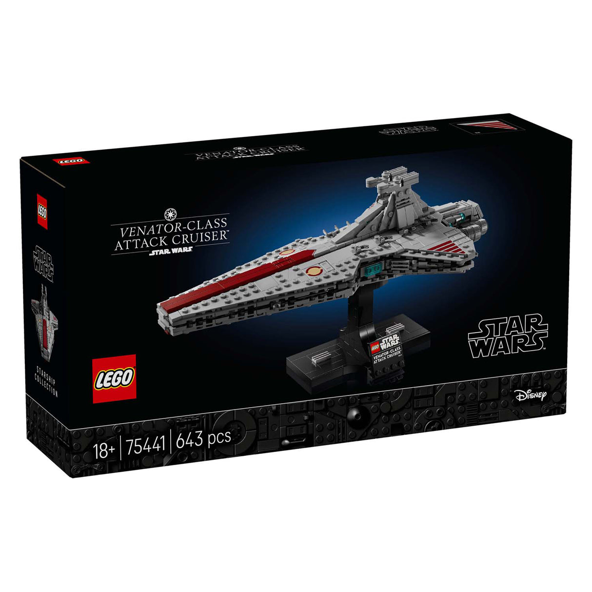 Lego Star Wars Angriffskreuzer der Venator-Klasse – Bausatz für Erwachsene und Dekoration – 75441