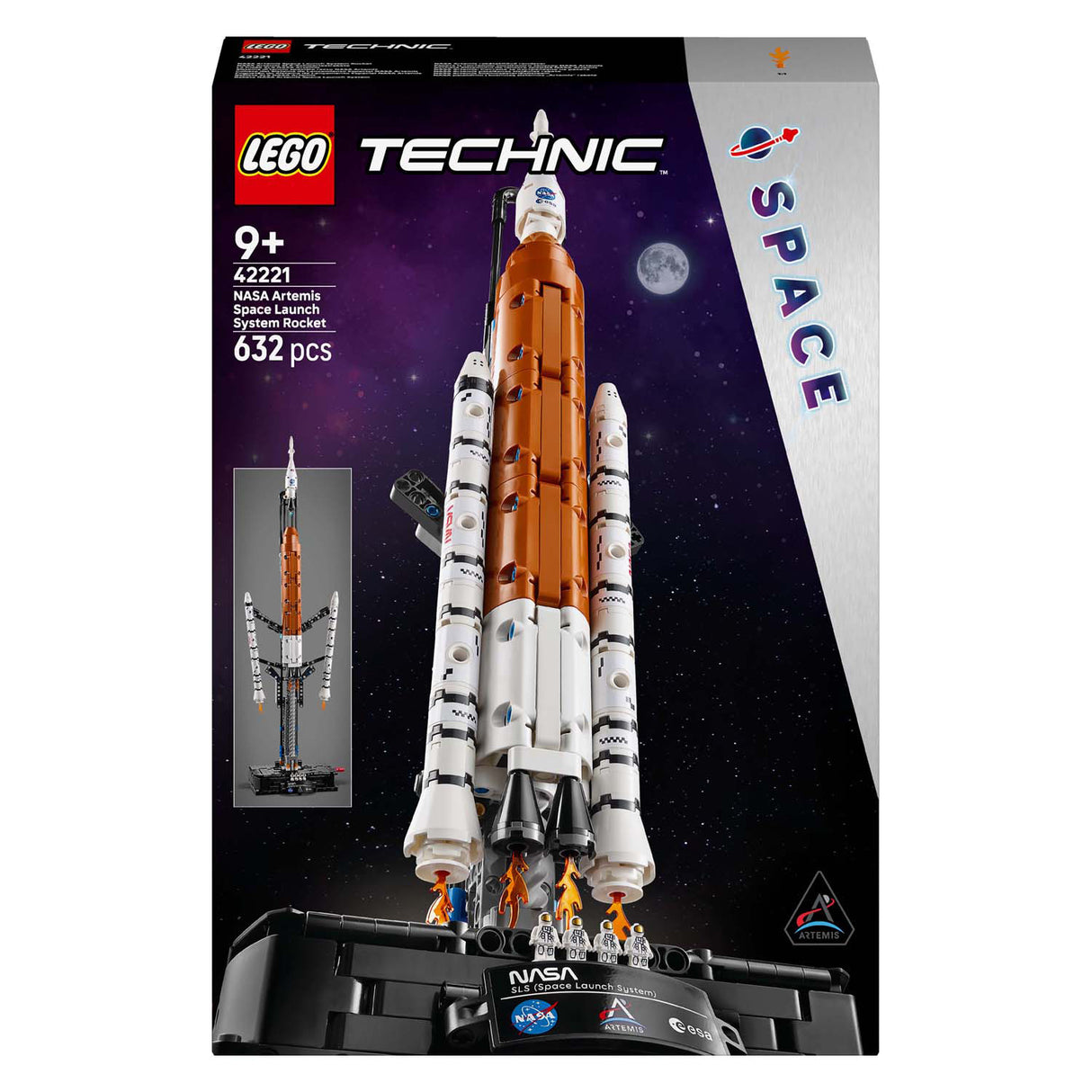 Lego Technic 42221 NASA-Weltraumrakete Artemis
