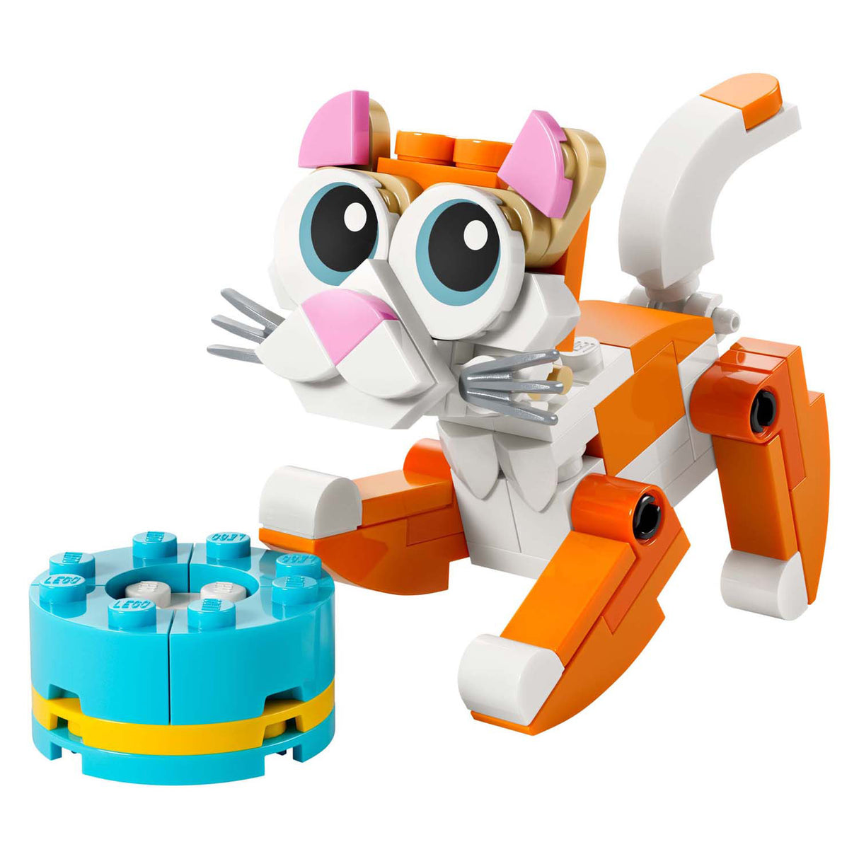 Lego 30714 Tasche orange Katze | 10 Stück