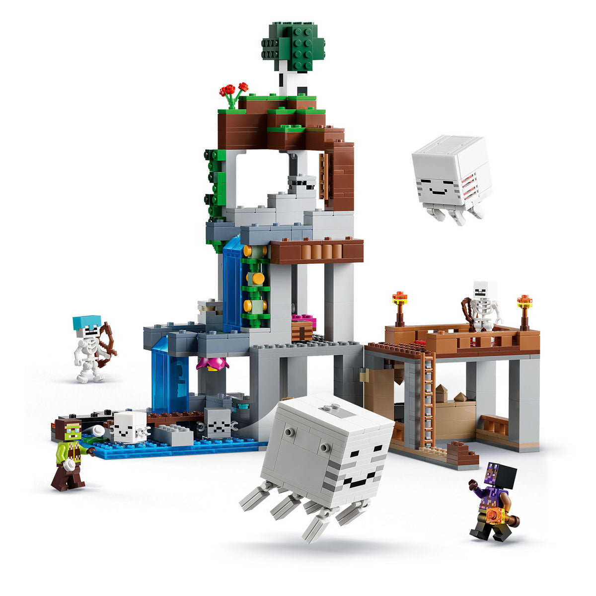 Lego minecraft ghast-huis speelgoed voor kinderen 21597