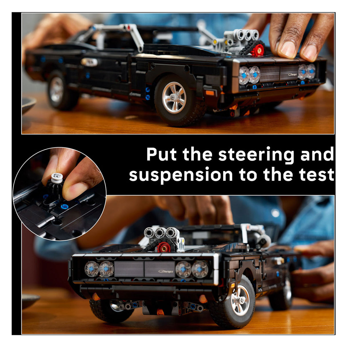 Lego technic fast and furious dodge charger r t auto bouwpakket voor volwassenen 42231
