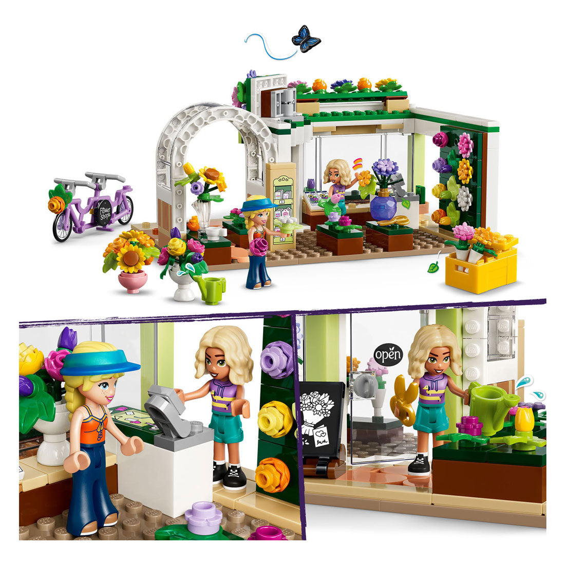 Lego friends 42693 creatieve bloemenwinkel