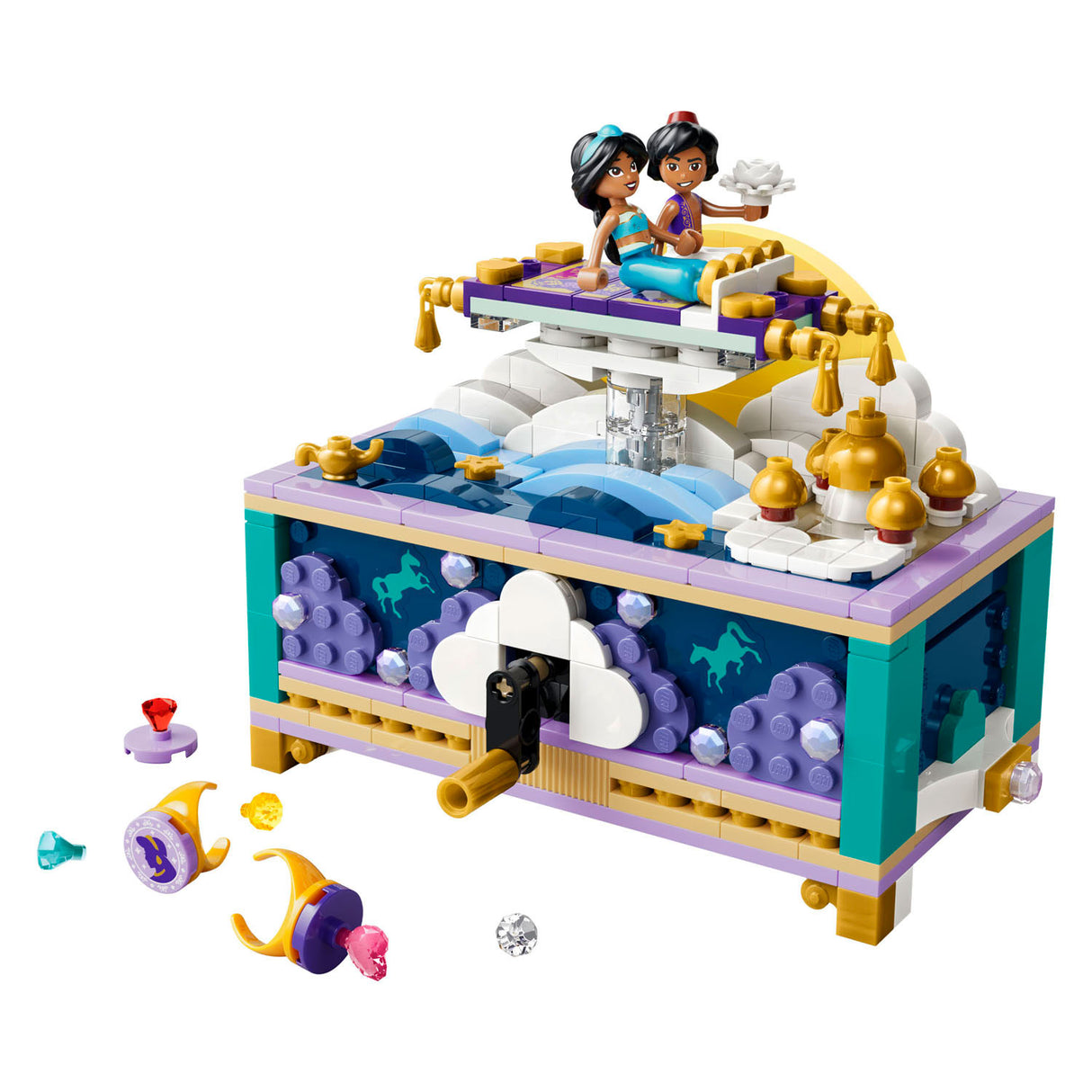 Lego disney princess 43295 jasmines sieradendoos