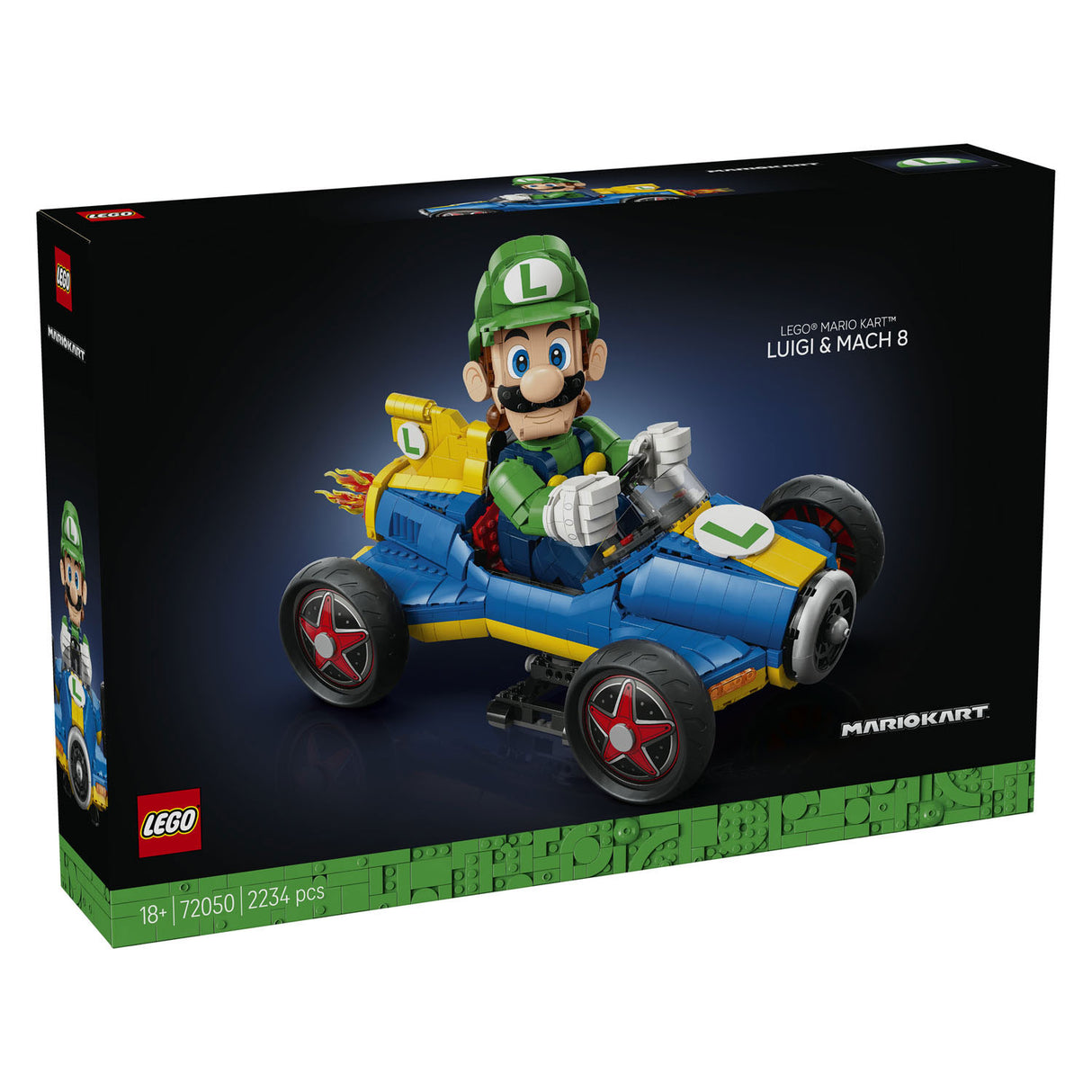 Lego super mario kart™ – luigi mach 8 - 72050