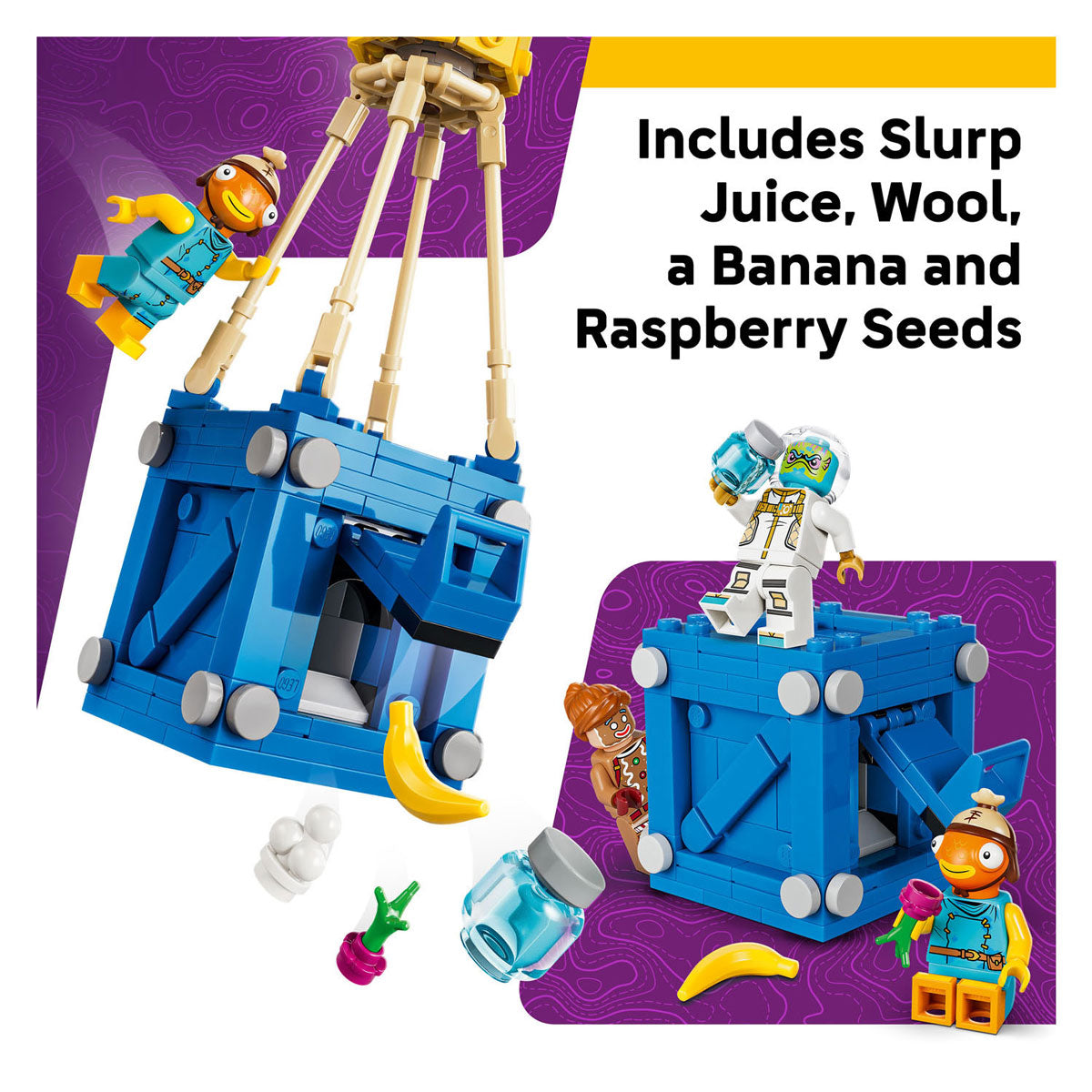 Lego fortnite supply drop game bouwpakket met speelgoed voor kinderen 77080
