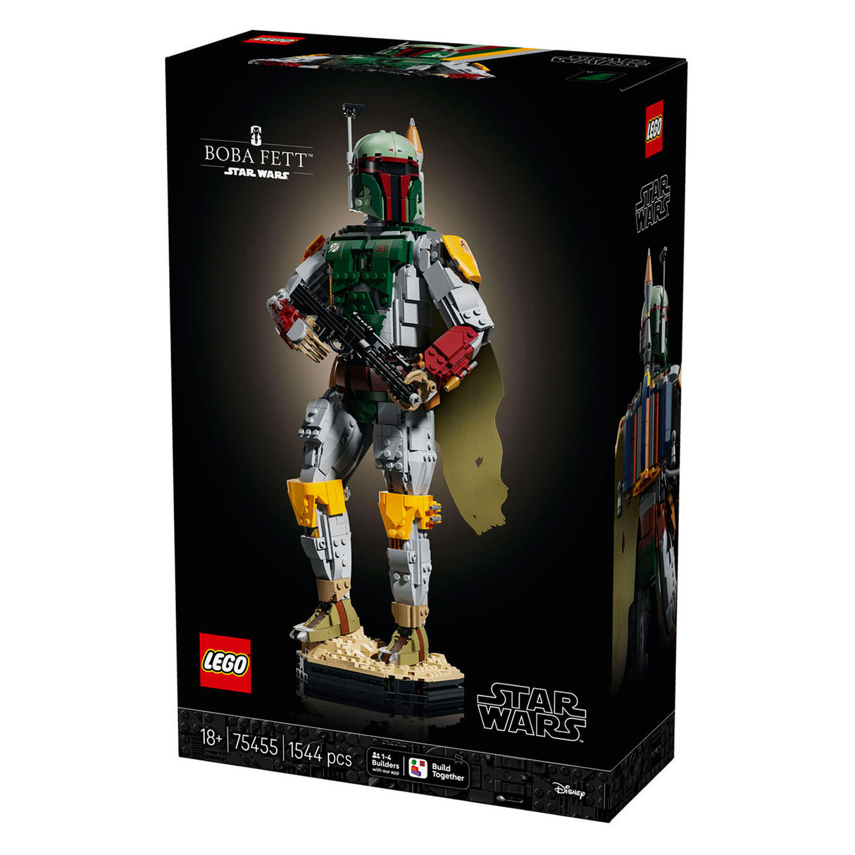 Lego star wars boba fett bouwpakket voor volwassenen en decoratie 75455