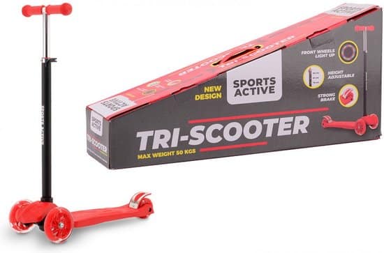 Cilgro Sports Active Red City Tri Scooter