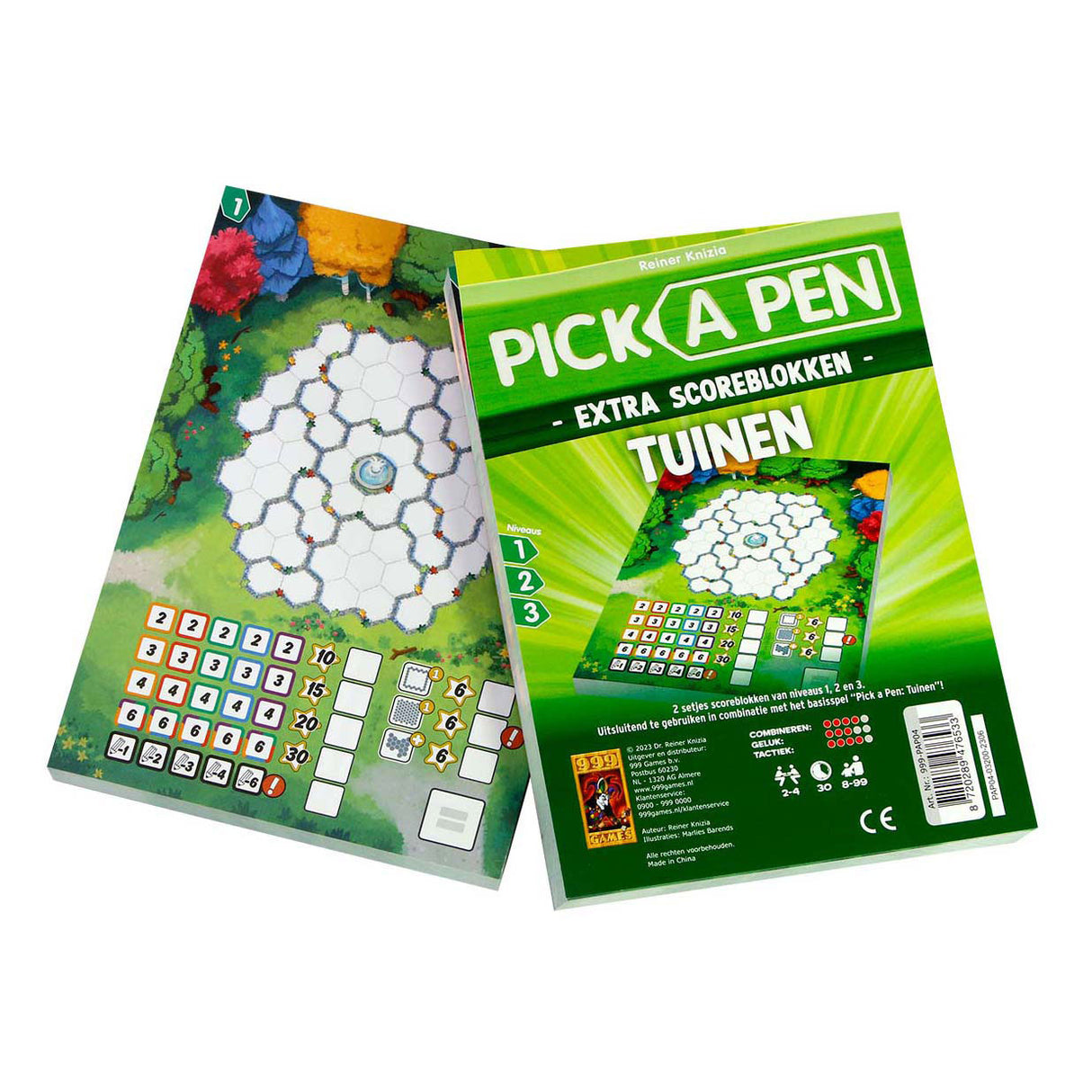 999games 999 Games Pick a Pen Gardens Punkteblöcke, 2 Stk.