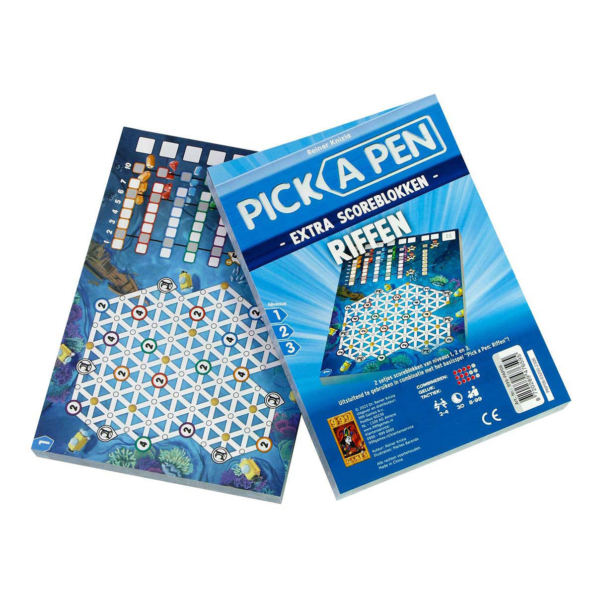 999games 999 Games Pick a Pen Reefs Punkteblöcke, 2 Stk.