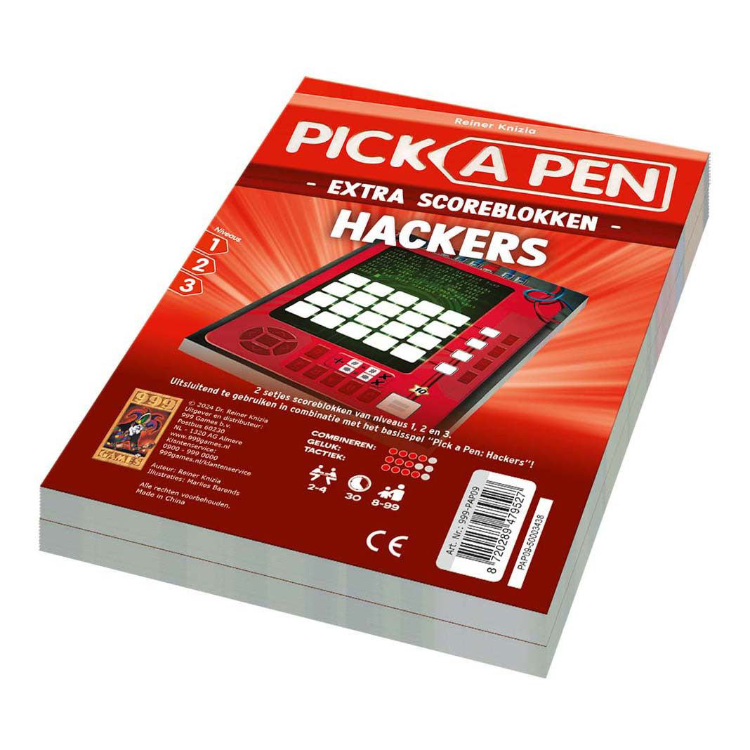 999Games 999 Games Pick a Pen Hackers Punkteblöcke, 2 Stk.