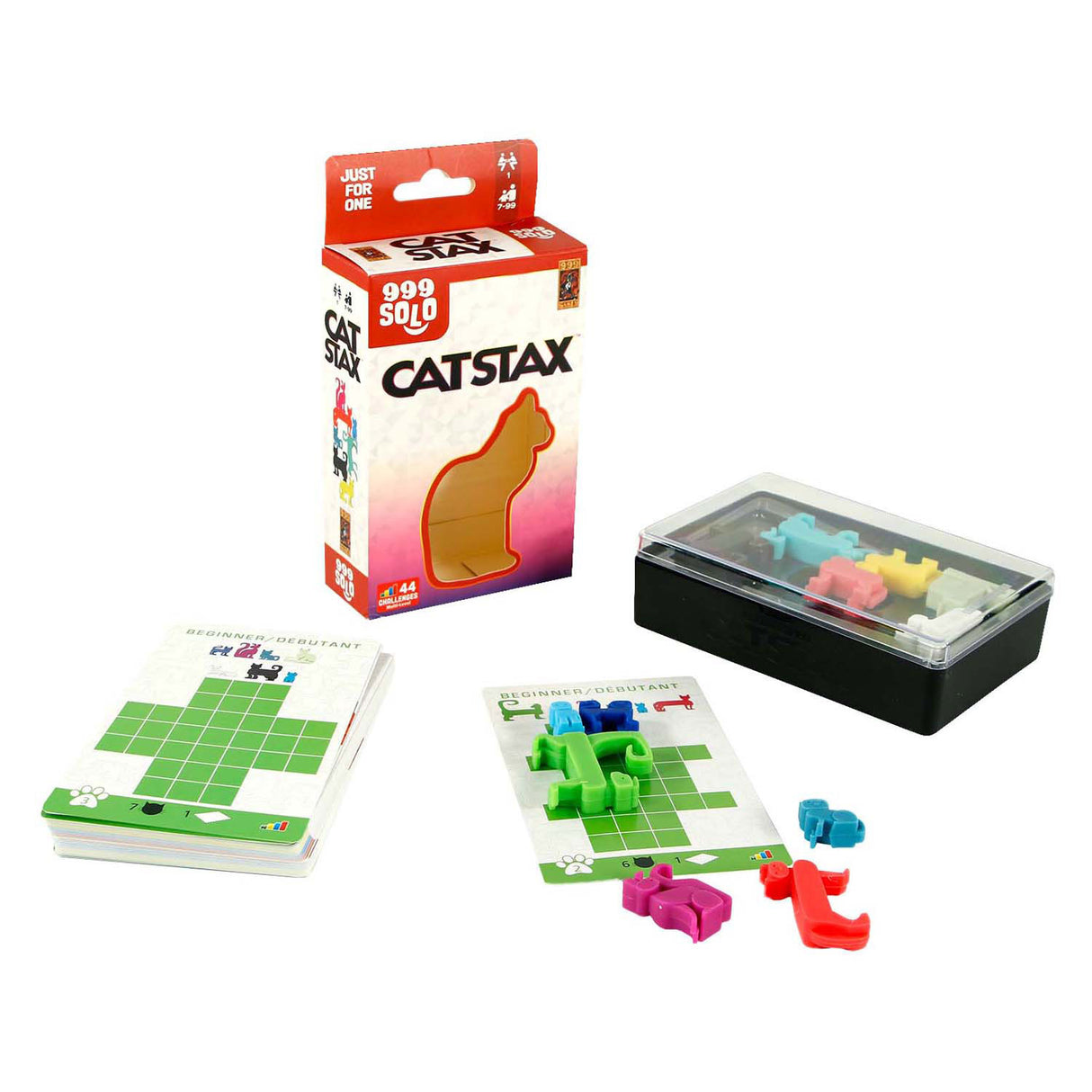 999Games-Spiel Cat Stax | 2 Stk