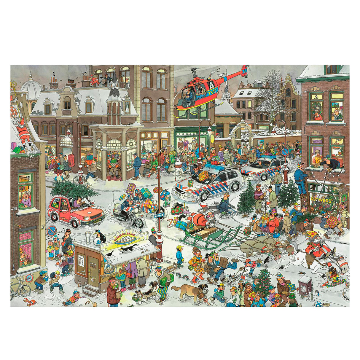 Jan Van Haasteren Legpuzzle - Weihnachten, 1000st.