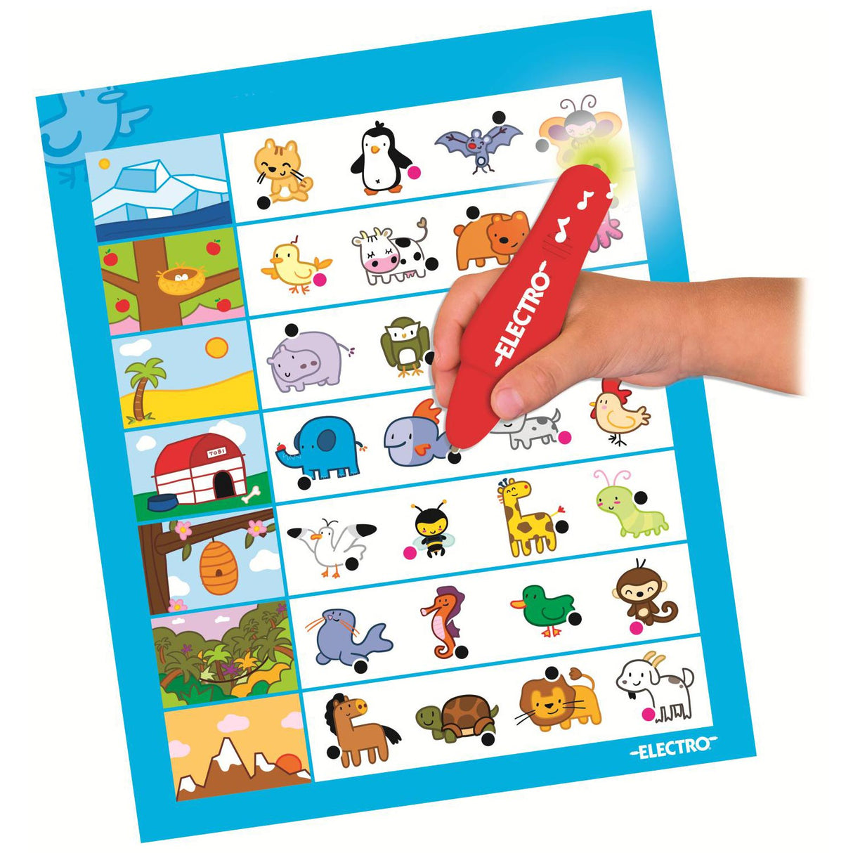 Electro Jumbo Wonder Pen Tierspaß-Lernspiel