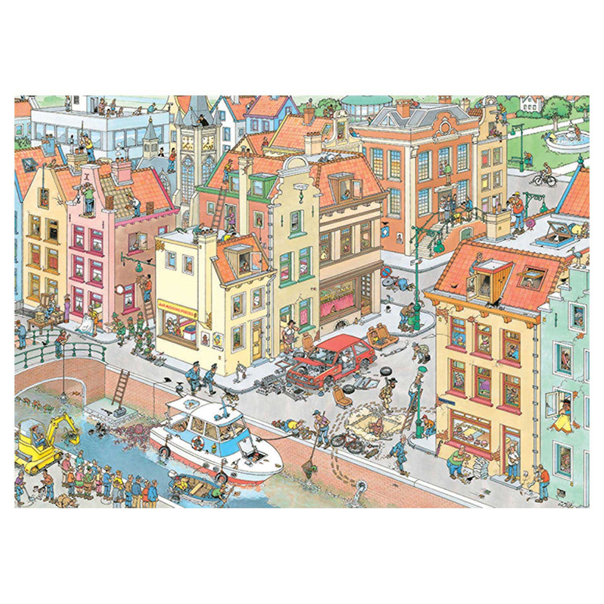 Jan Van Haasteren Pluzzle - Das fehlende Stück, 1000st.