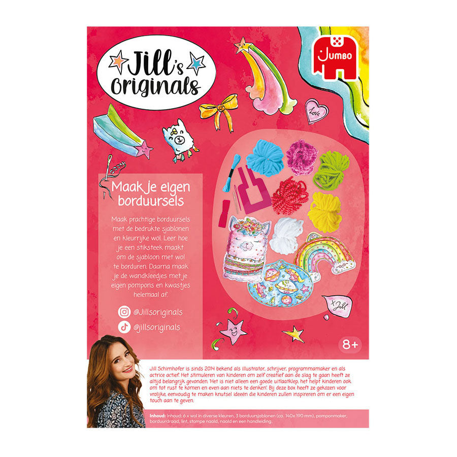 Imp Jumbo Jill macht deine eigene Stickerei