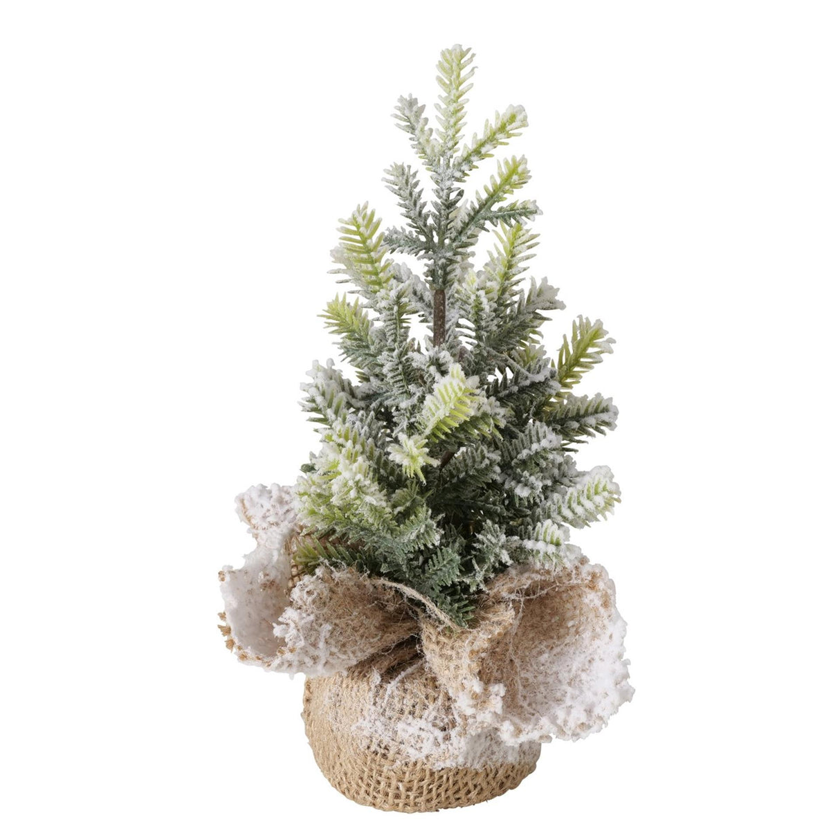 Boltze Home Weihnachtsbaum verschneit H22cm