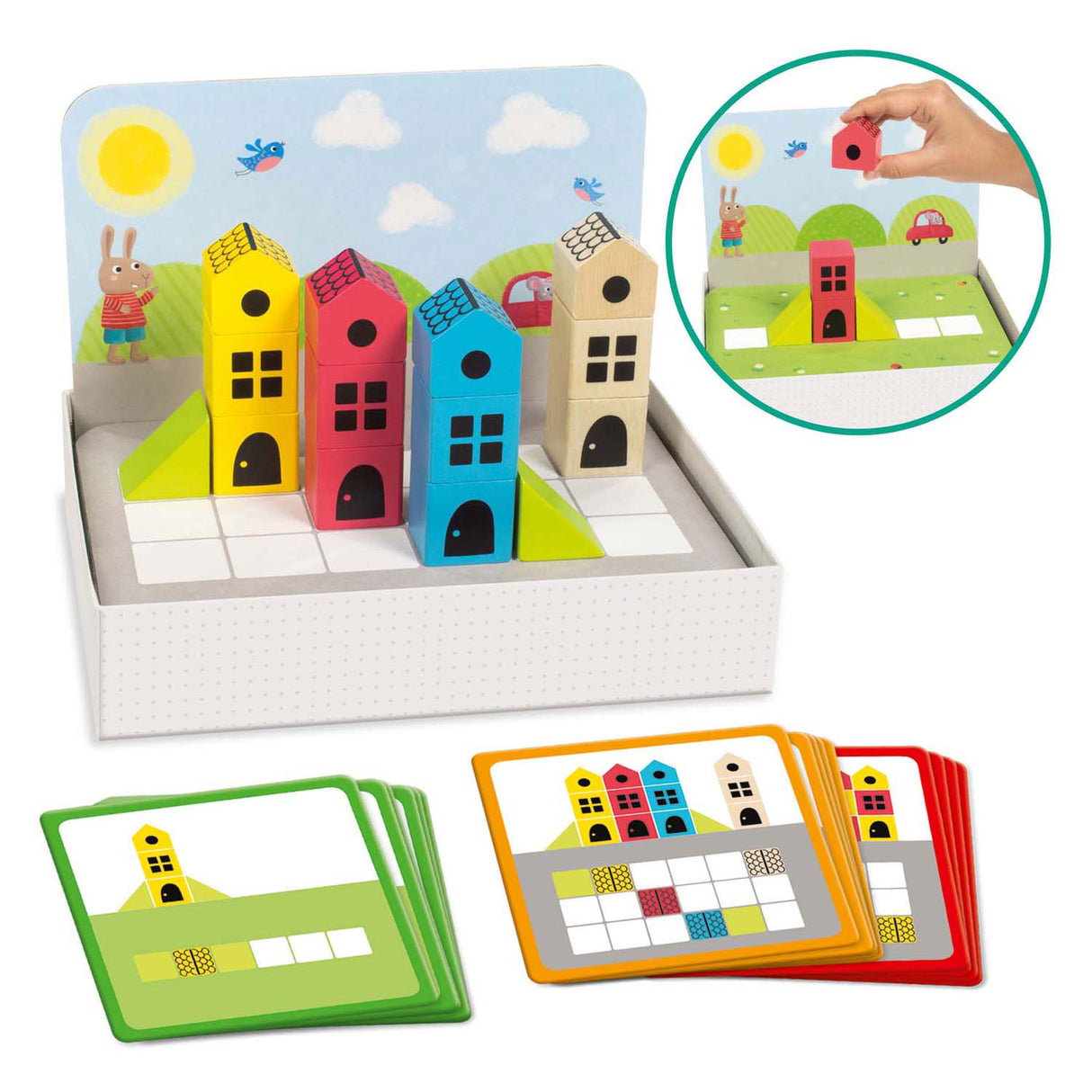 Jumbo Goula – logisches Stadt-Lernspiel für Vorschulkinder