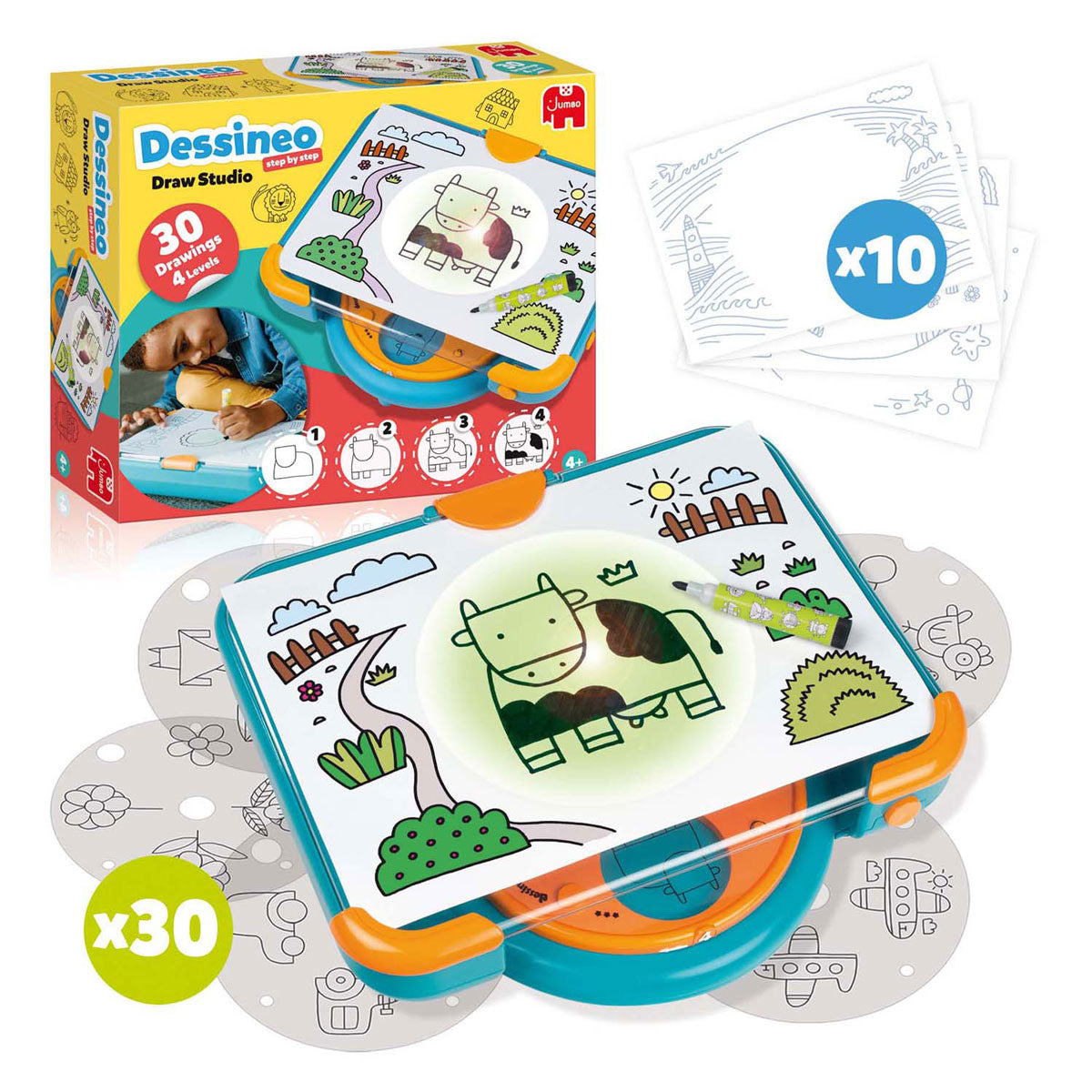 Lernen Sie, Jumbo Dessineo zu zeichnen