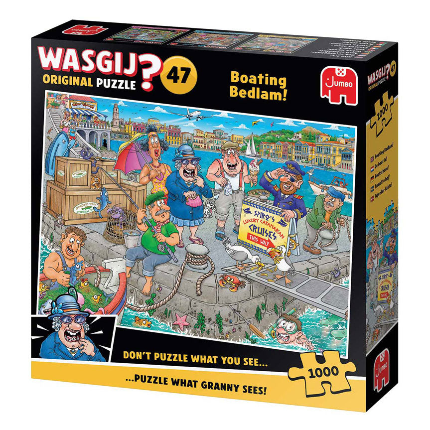 Wasgij original 47- ab ins Boot! 1000 Stück