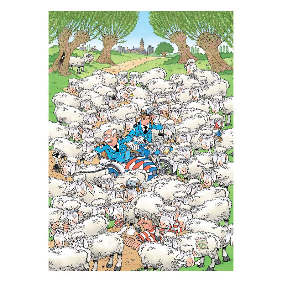 Jumbo Jan van Haasteren Puzzle Experte 7 – gelähmt, 500 Teile.