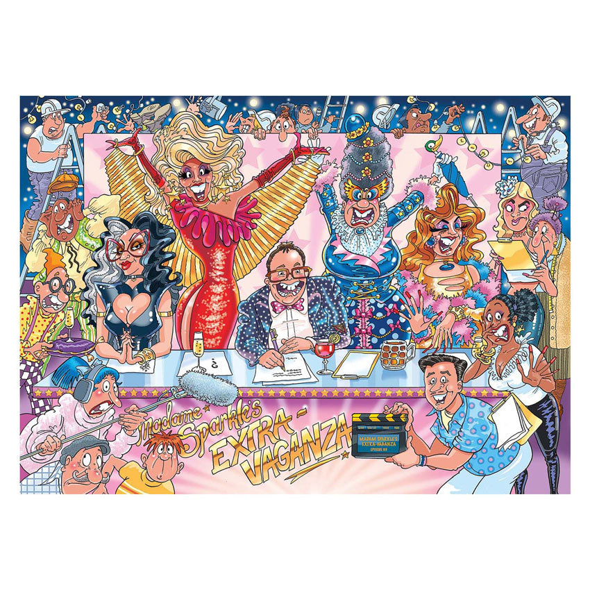 Markenloses Original-Puzzle mit 42 Teilen – Glitzer und Funkeln!, 1000 Teile.