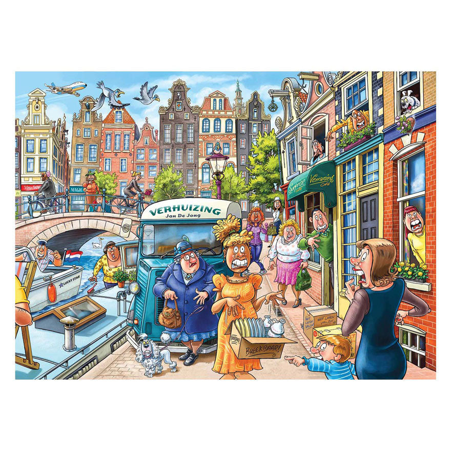 Wasgij original 45 – Umzugstag! - 1000 Teile Puzzle - Puzzle