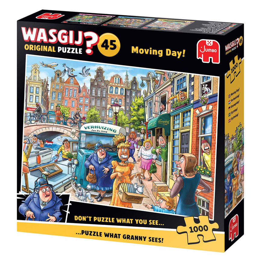 Wasgij original 45 – Umzugstag! - 1000 Teile Puzzle - Puzzle