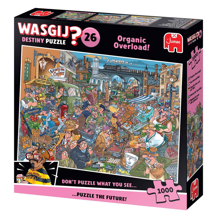 Jumbo Wasgij Destiny 26 Puzzle – voller Bio!, 1000 Teile.